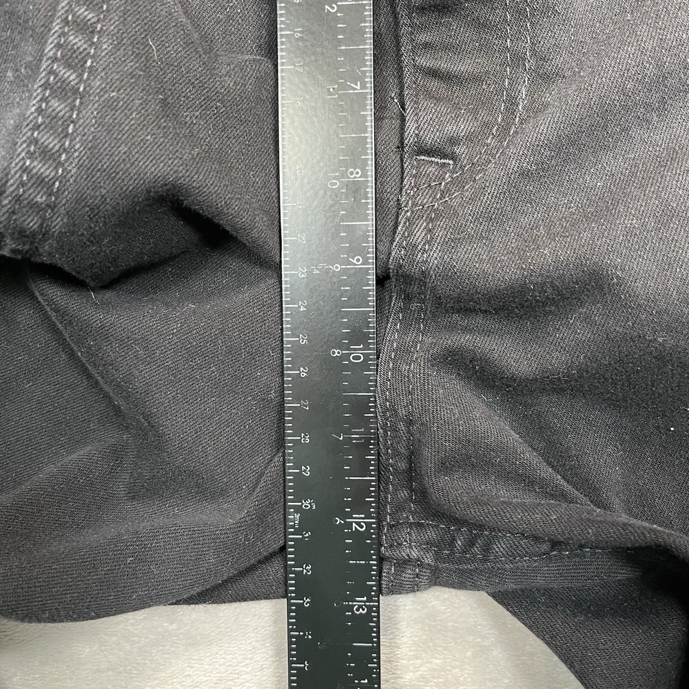 Polo Ralph Lauren Jeans Womens 30 Black The Straight Split Hem Stretch Denim - Picture 7 of 10